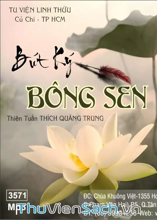 Ảnh bìa sách Bút Ký Bông Sen