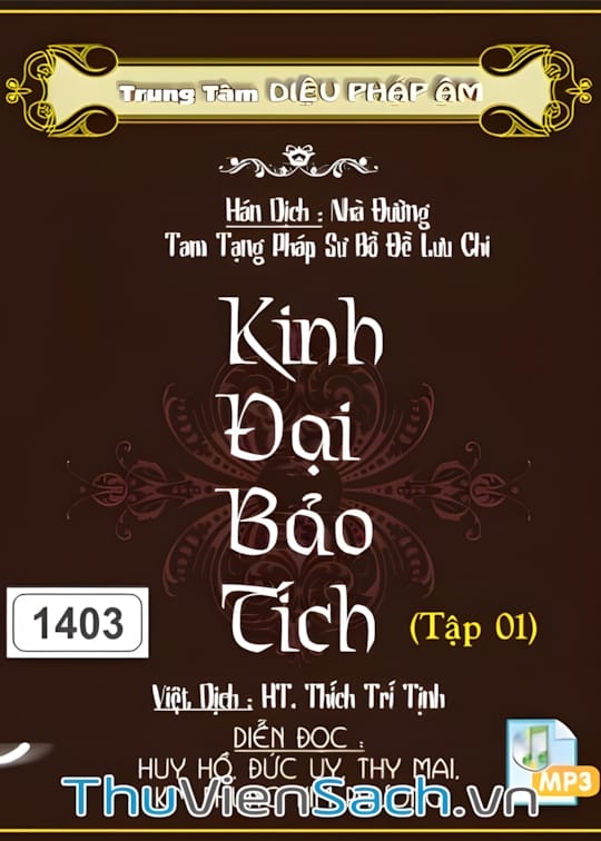 Ảnh bìa sách Kinh Đại Bảo Tích - Tập 2