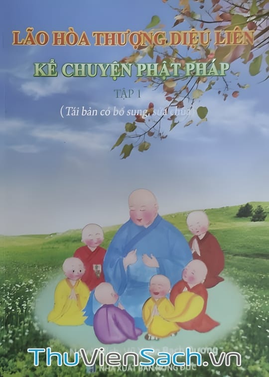 Ảnh bìa sách Lão Hòa Thượng Diệu Liên Kể Chuyện Phật Giáo