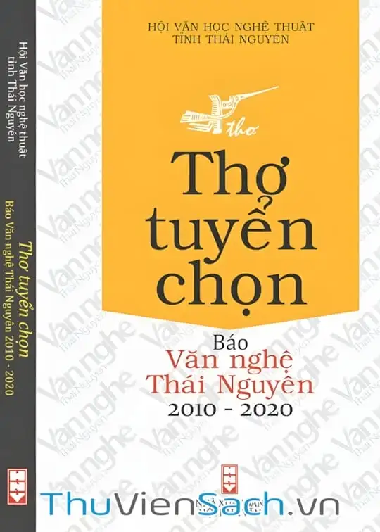Ảnh bìa sách Thơ Tuyển Chọn - Báo Văn Nghệ Thái Nguyên 2010-2020