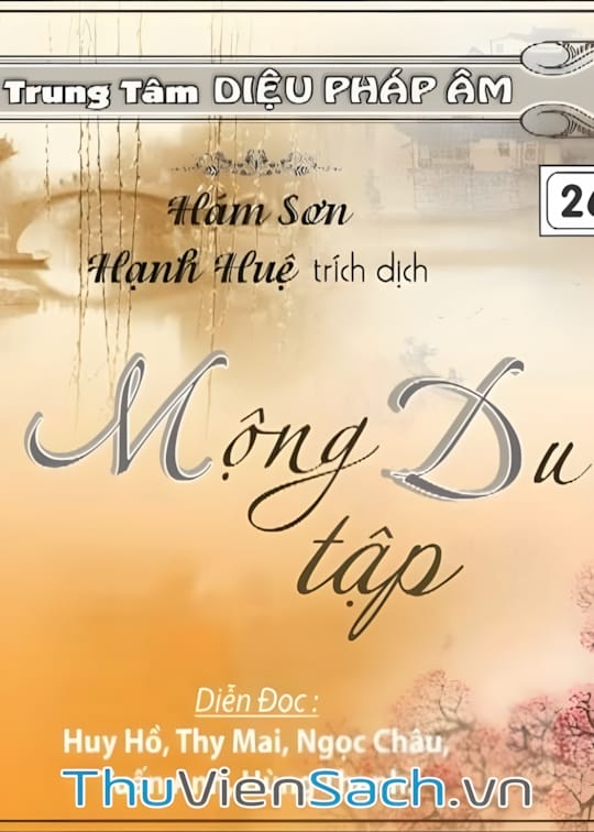 Ảnh bìa sách Mộng Du Tập