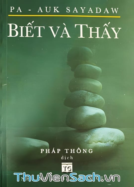 Ảnh bìa sách Biết Và Thấy
