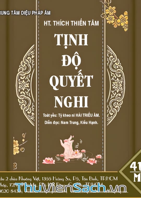 Ảnh bìa sách Tịnh Độ Quyết Nghi
