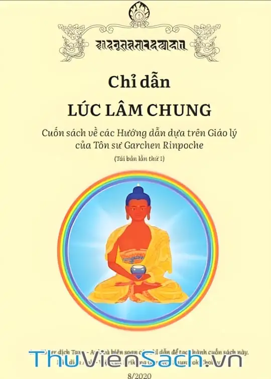 Ảnh bìa sách Chỉ Dẫn Lúc Lâm Chung