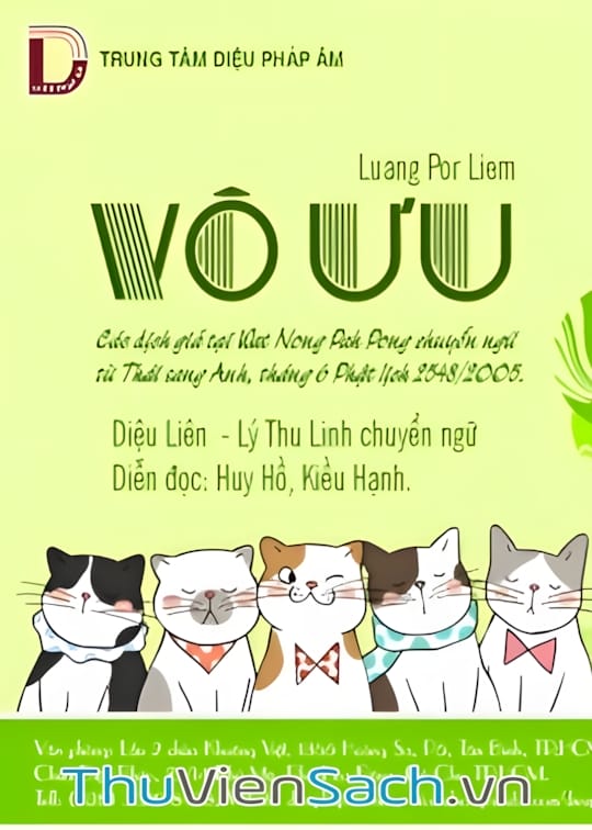 Ảnh bìa sách Vô Ưu