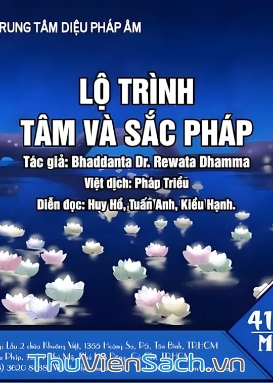 Ảnh bìa sách Lộ Trình Tâm Và Sắc Pháp