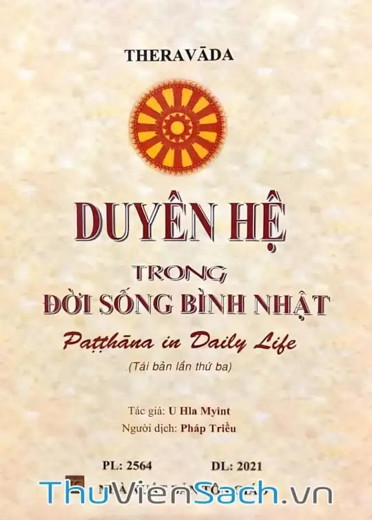 Ảnh bìa sách Duyên Hệ Trong Đời Sống Bình Nhật